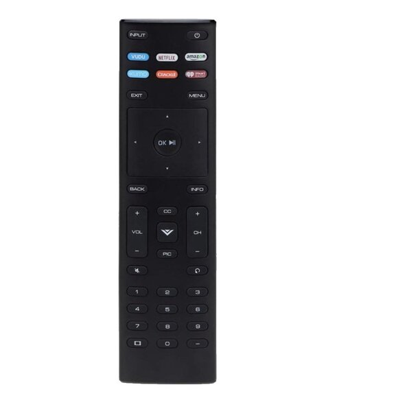 Universal XRT136 Remote Control for Vizio Smart TVs D24f-F1 D43f-F1 E43-E2 M65-E - Picture 1 of 7